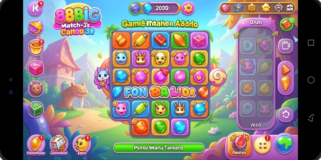 Tampilan gameplay <strong>88BIG</strong> yang penuh warna dan seru.