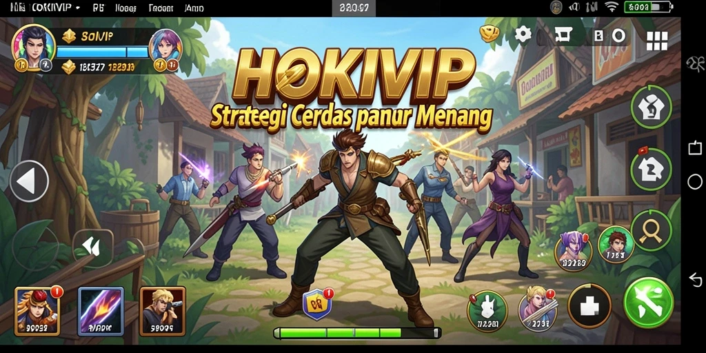 Tampilan gameplay HOKIVIP yang seru dan penuh strategi.