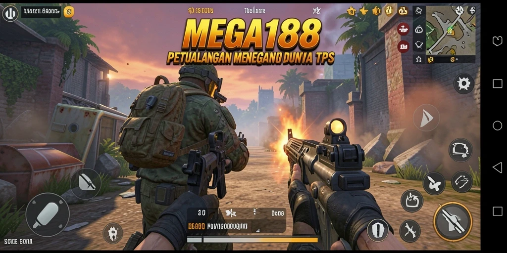 Tangkapan layar permainan TPS MEGA188 yang penuh aksi dan strategi.