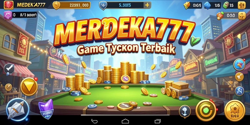 Tampilan screenshot MERDEKA777 menampilkan gameplay Tycoon yang mendebarkan.