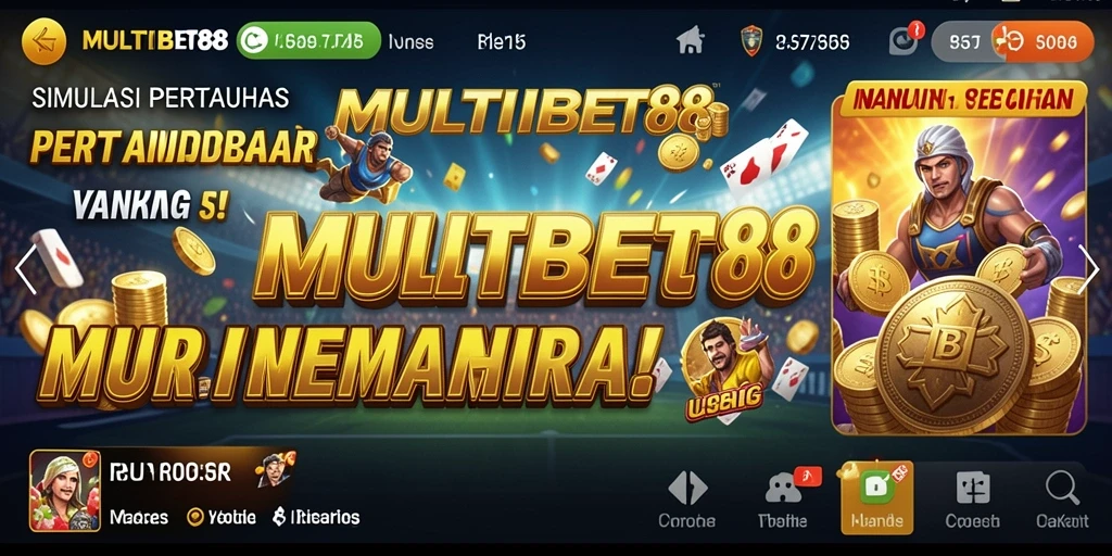 Tampilan gameplay MULTIBET88 yang menarik dan interaktif.
