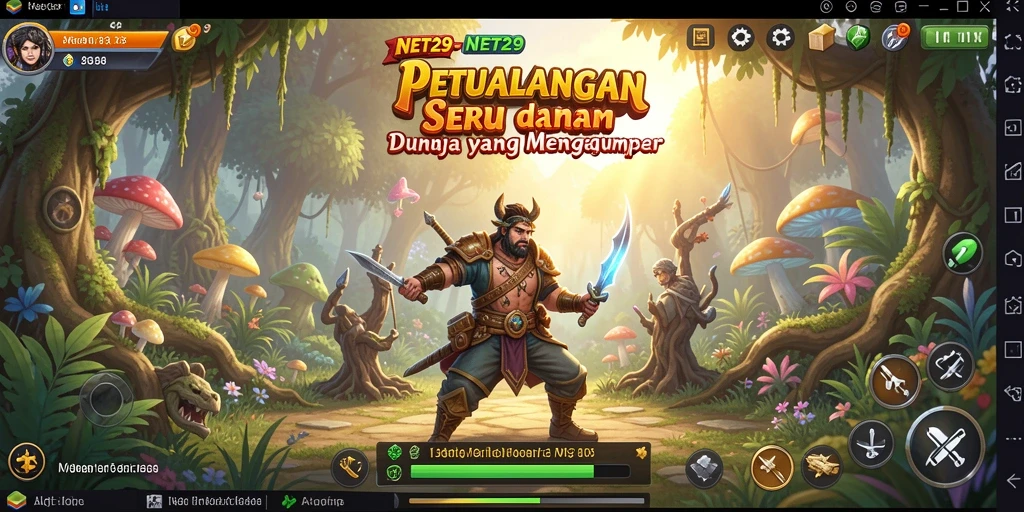 Tampilan gameplay <strong>NET29</strong> yang menampilkan petualangan seru dan mengasyikkan.