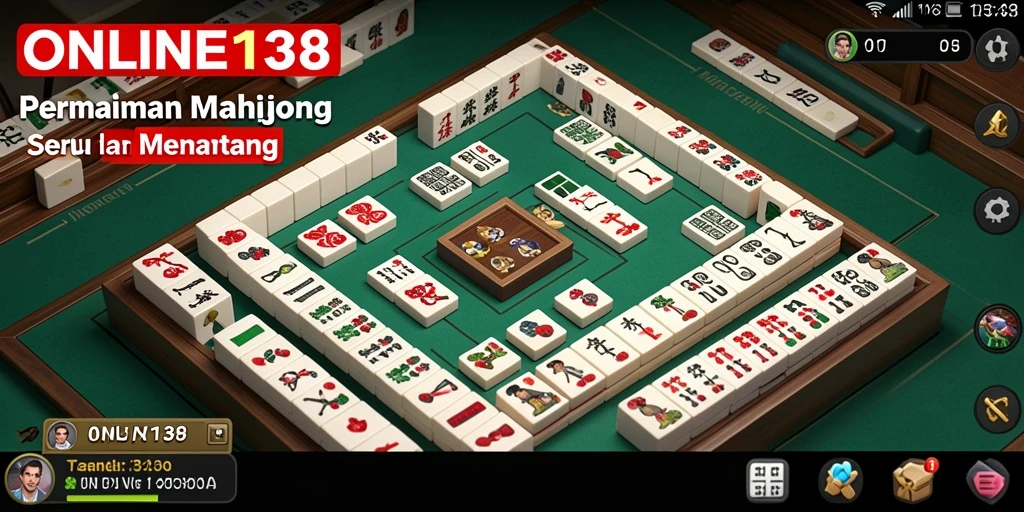 Gameplay seru Mahjong yang menantang di ONLINE138.