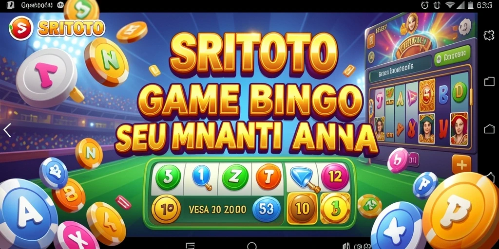 Tampilan gameplay Bingo seru di SRITOTO dengan banyak pemain.