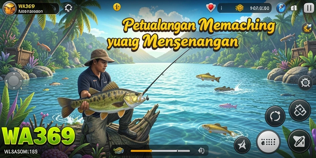 Tangkapan ikan yang memukau di gameplay WA369.